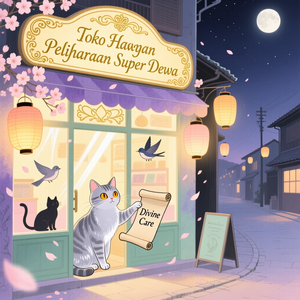 Toko Hewan Peliharaan Super Dewa