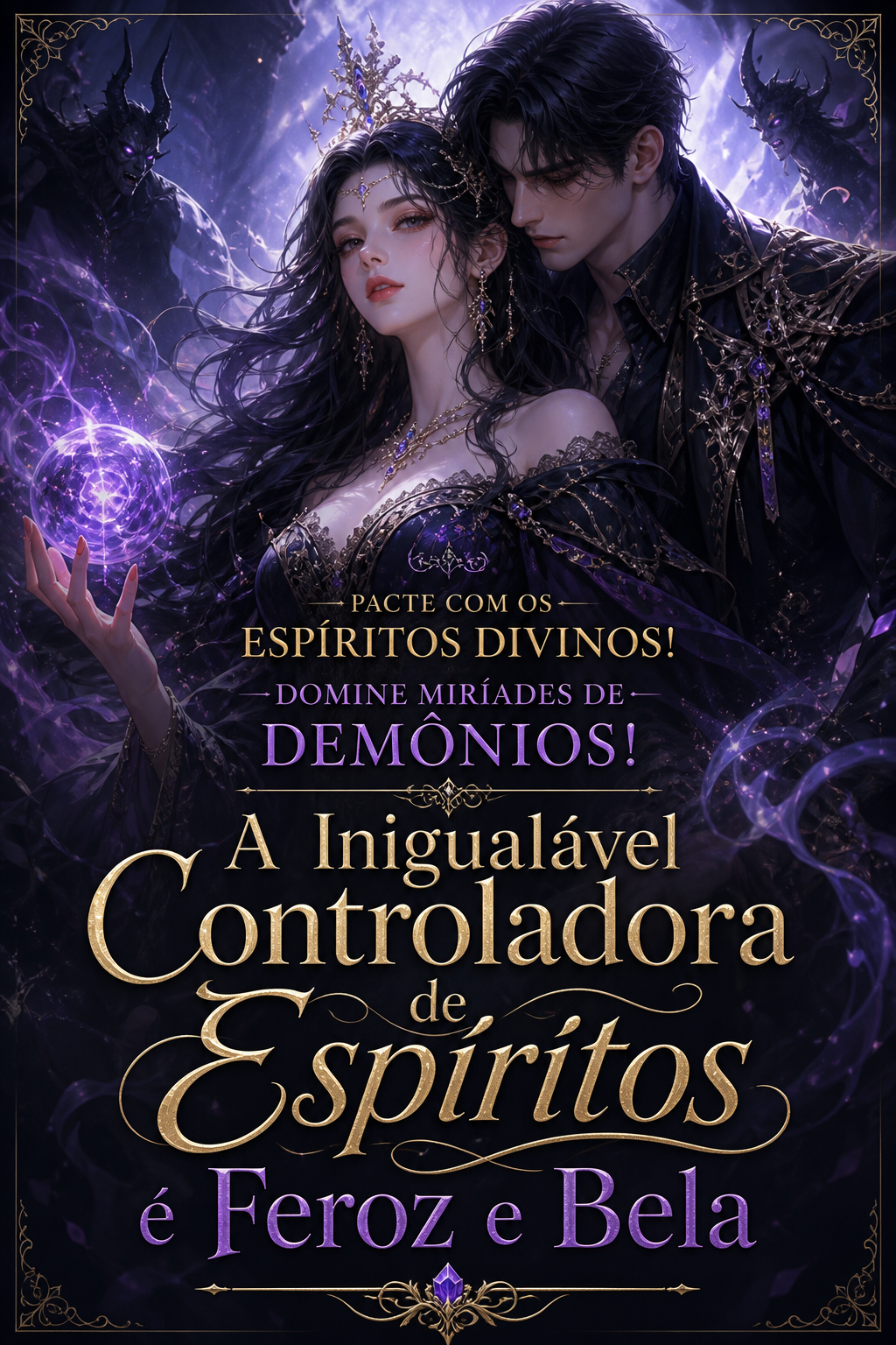 Pacte com os Espíritos Divinos! Domine Miríades de Demônios! A Inigualável Controladora de Espíritos é Feroz e Bela