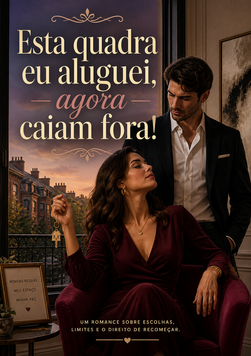 Esta quadra eu aluguei, agora caiam fora!