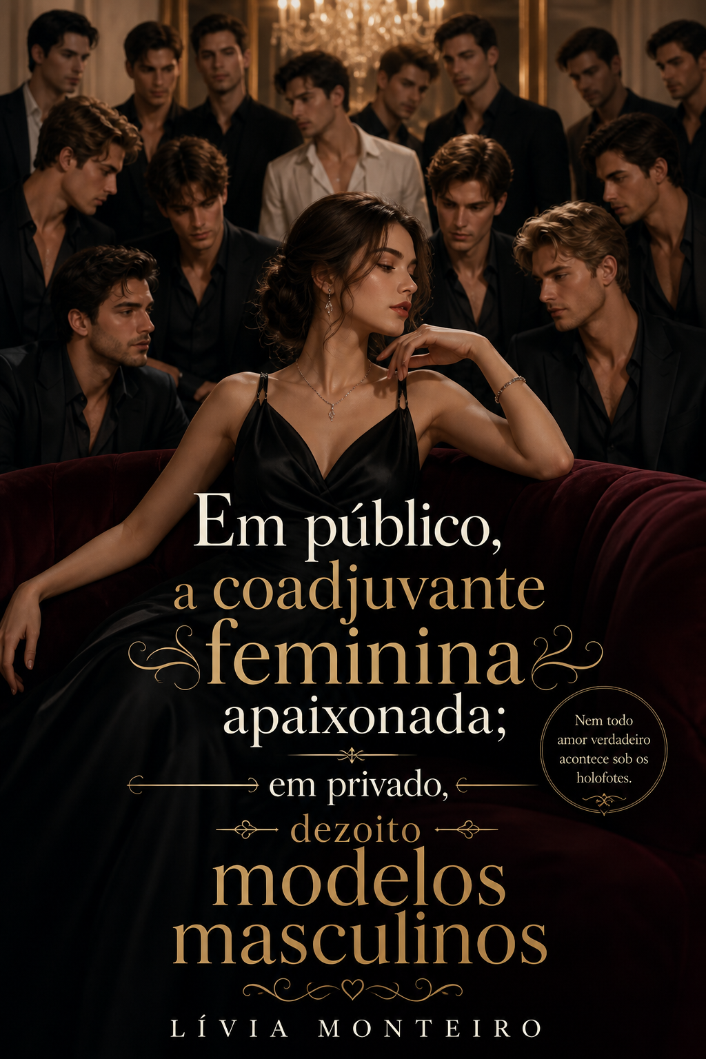 Em público, a coadjuvante feminina apaixonada; em privado, dezoito modelos masculinos